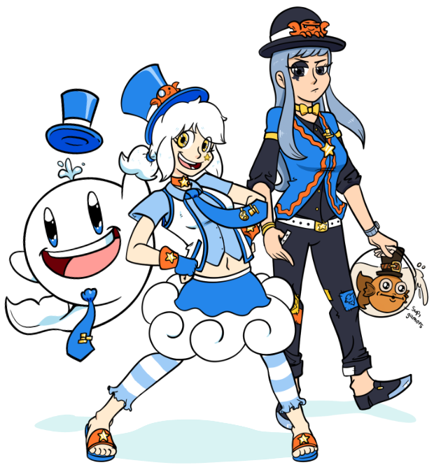 The Whales And Games Mascots