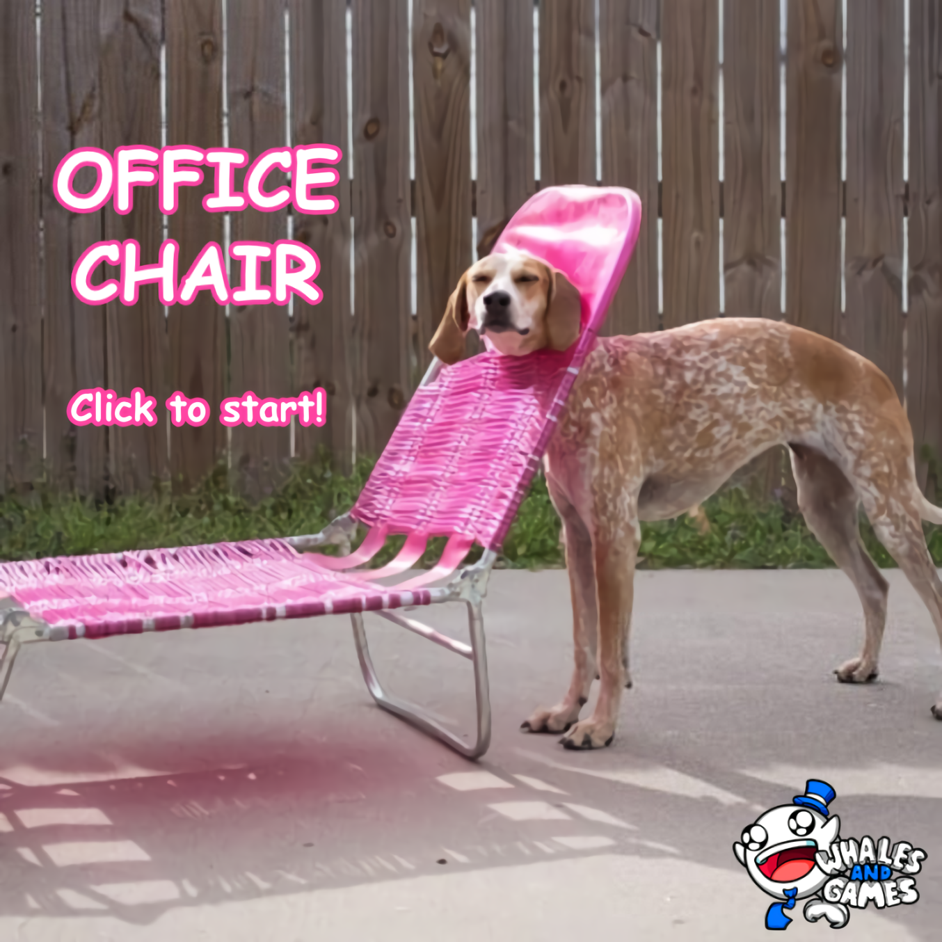 Mock Office Chair Image before we came up with the final Woofice Chair