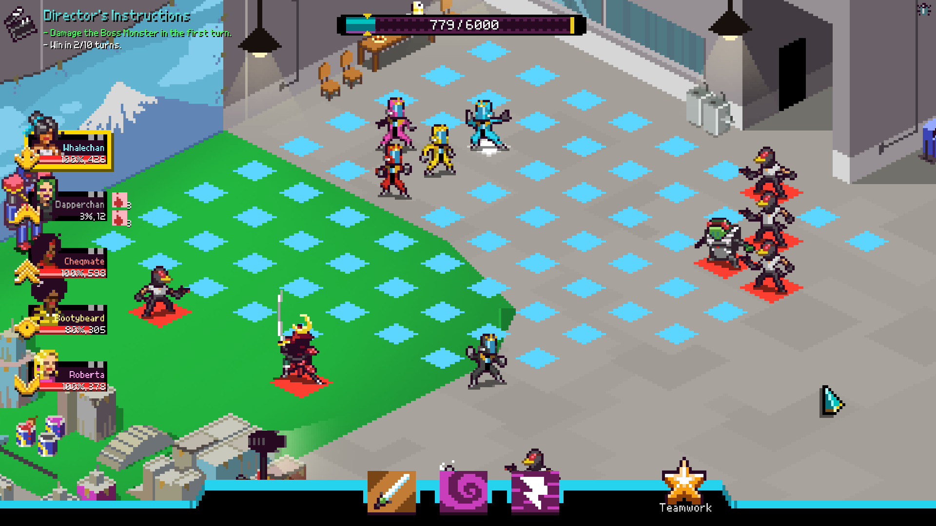 Chroma Squad Screenshot